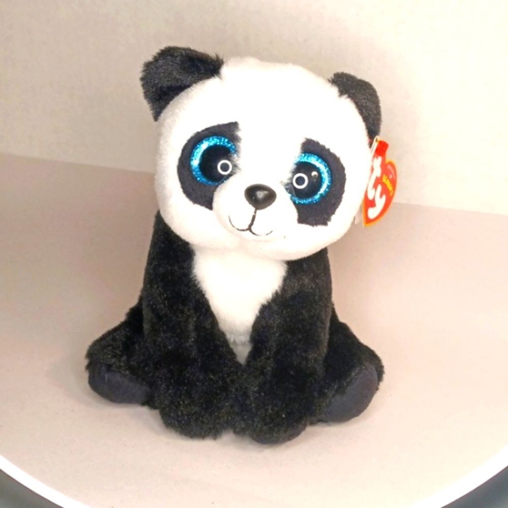 TY 6" Beanie Baby Bag Charm Collection Ming the Panda